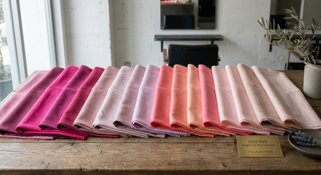 16type Color Logic ｜ Translation. ―― Pink & White